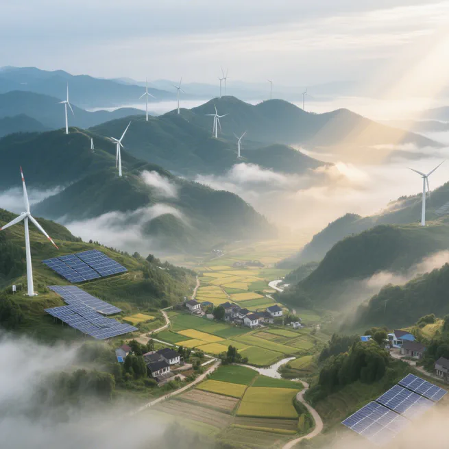 Spatially resolved land and grid model of carbon neutrality in China