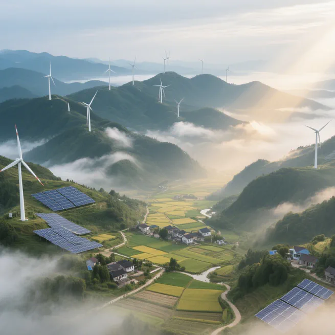 Spatially resolved land and grid model of carbon neutrality in China